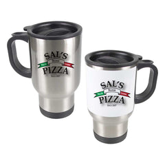 Custom Printed Stainless Steel Mugs - Stainless Steel | Logo Branding Corporate Gift | UAE Delivery | Yalla Printing UAE