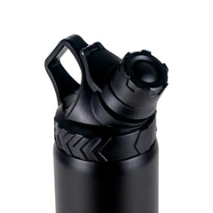 Custom Printed Stainless Steel Water Bottles In Black Matte, Double Wall, 620Ml - Stainless Steel | Logo Branding Corporate Gift | UAE Delivery | Yalla Printing UAE