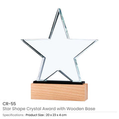 Custom Printed Star Shaped Crystal Awards | Custom Packaging Printing | Free Design Support | Yalla Printing UAE