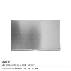 Steel Business Card Holder – Yalla Printing UAE