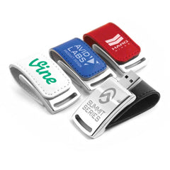 Custom Printed Stylish Leather USB Flash Drives | Exhibitions, Conferences, Corporate Events | Yalla Printing UAE