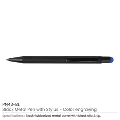 Custom Printed Stylus Metal Pens | Logo Branding Corporate Gift | UAE Delivery | Yalla Printing UAE