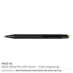 Custom Printed Stylus Metal Pens | Logo Branding Corporate Gift | UAE Delivery | Yalla Printing UAE