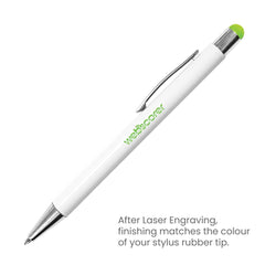 Custom Printed Stylus Metal Pens - Stainless Steel | Logo Branding Corporate Gift | UAE Delivery | Yalla Printing UAE