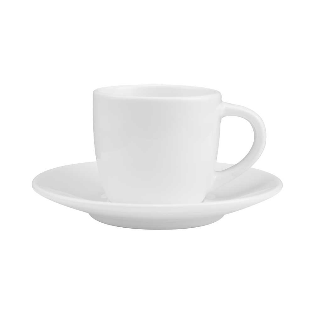 Custom Printed Sublimation Cup And Saucer - Ceramic | Logo Branding Corporate Gift | UAE Delivery | Yalla Printing UAE