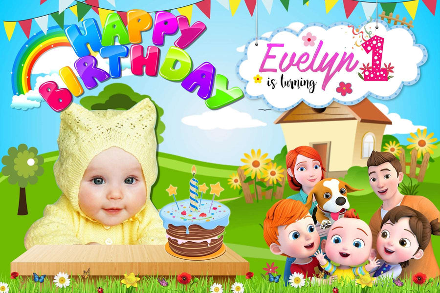 Super JoJo Theme Personalized Birthday Banner - Custom Party Decor