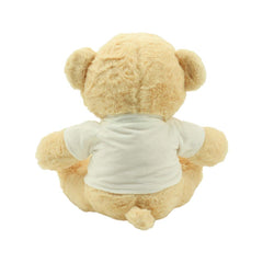 Custom Printed Promotional Teddy Bear Toys With Printable White Tshirt | Custom Apparel Branding | UAE Delivery | Yalla Printing UAE