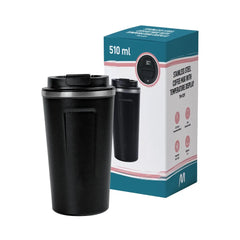 Custom Printed Temperature Display Black Tumblers In Ss 510Ml | Logo Branding Corporate Gift | UAE Delivery | Yalla Printing UAE