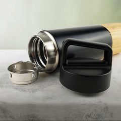 Travel Bottle with Bamboo – Yalla Printing UAE