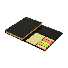 Custom Printed Tri - Fold Notepad With Sticky Notes, Pen, Card Slot And Ruler A6 | Professional Business Printing | Free Design Support | Yalla Printing UAE