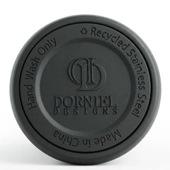 Custom Printed Dorniel Designs Tumblers With Transparent Lid, Recycled Stainless Steel - 540Ml - Stainless Steel | Logo Branding Corporate Gift | UAE Delivery | Yalla Printing UAE