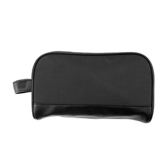 Twill Fabric Utility Pouch with PU Handle and 2 Main Zipper Compartments | Custom Packaging Printing | Free Design Support | Yalla Printing UAE