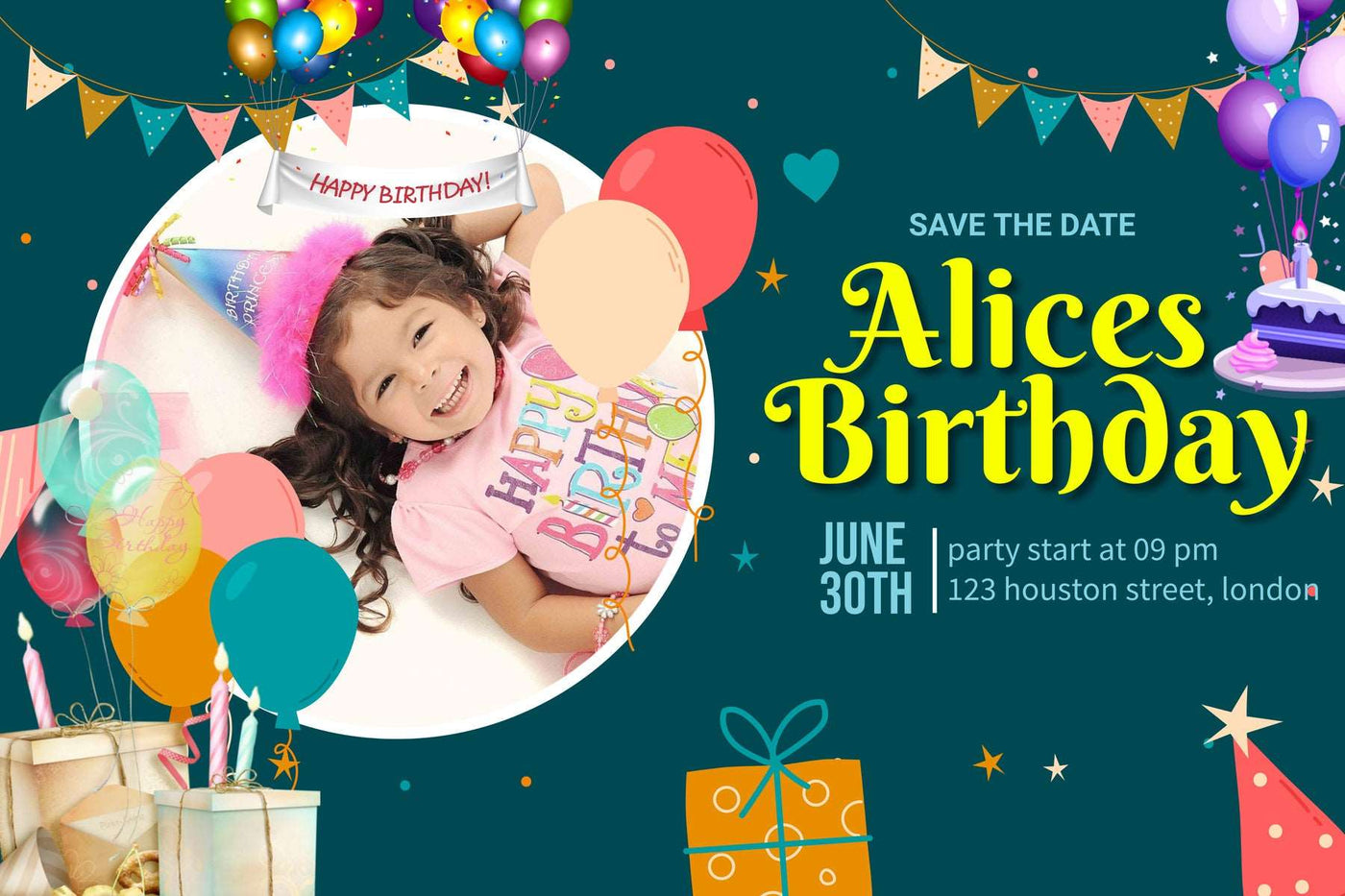 Twinkle Little Star" Personalized Birthday Banner - Shine Bright Like a Star! - Yalla Printing