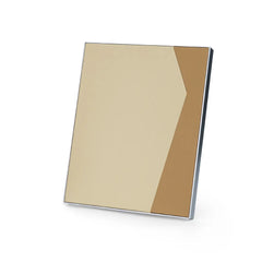 Custom Printed Two - Toned Pu Leather Awards With Aluminum Frame & Stand - B5 Size In Luxury Box | Custom Packaging Printing | Free Design Support | Yalla Printing UAE