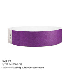 Custom Printed Tyvek Wristbands | Exhibitions, Conferences, Corporate Events | Yalla Printing UAE