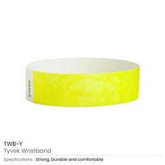 Custom Printed Tyvek Wristbands | Exhibitions, Conferences, Corporate Events | Yalla Printing UAE