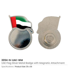 Caps & Headwear – UAE Flag Design Badges in Metal with Attachment | Premium Signage & Display Printing | Free Design Support | Yalla Printing UAE