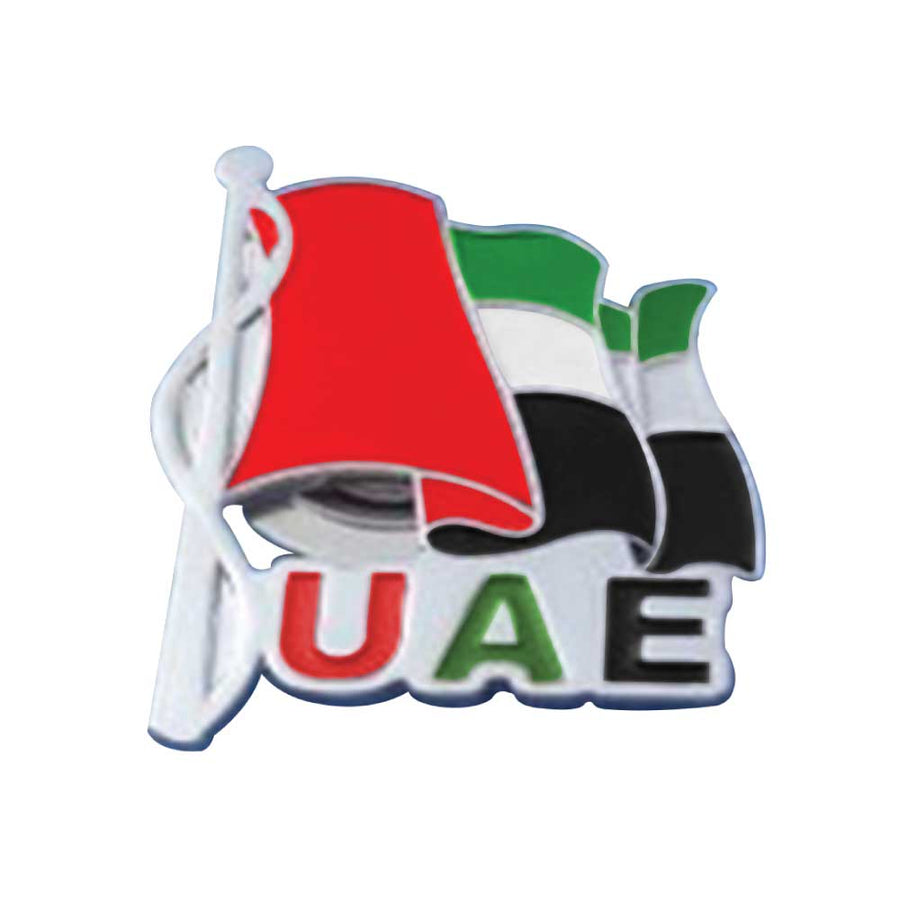 UAE Flag Metal Badges with Magnet | Premium Signage & Display Printing | Free Design Support | Yalla Printing UAE