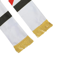 Custom Printed UAE Flag Polyester Scarf With Gold Tassel - Premium Polyester Fabric | Premium Signage & Display Printing | Free Design Support | Yalla Printing UAE