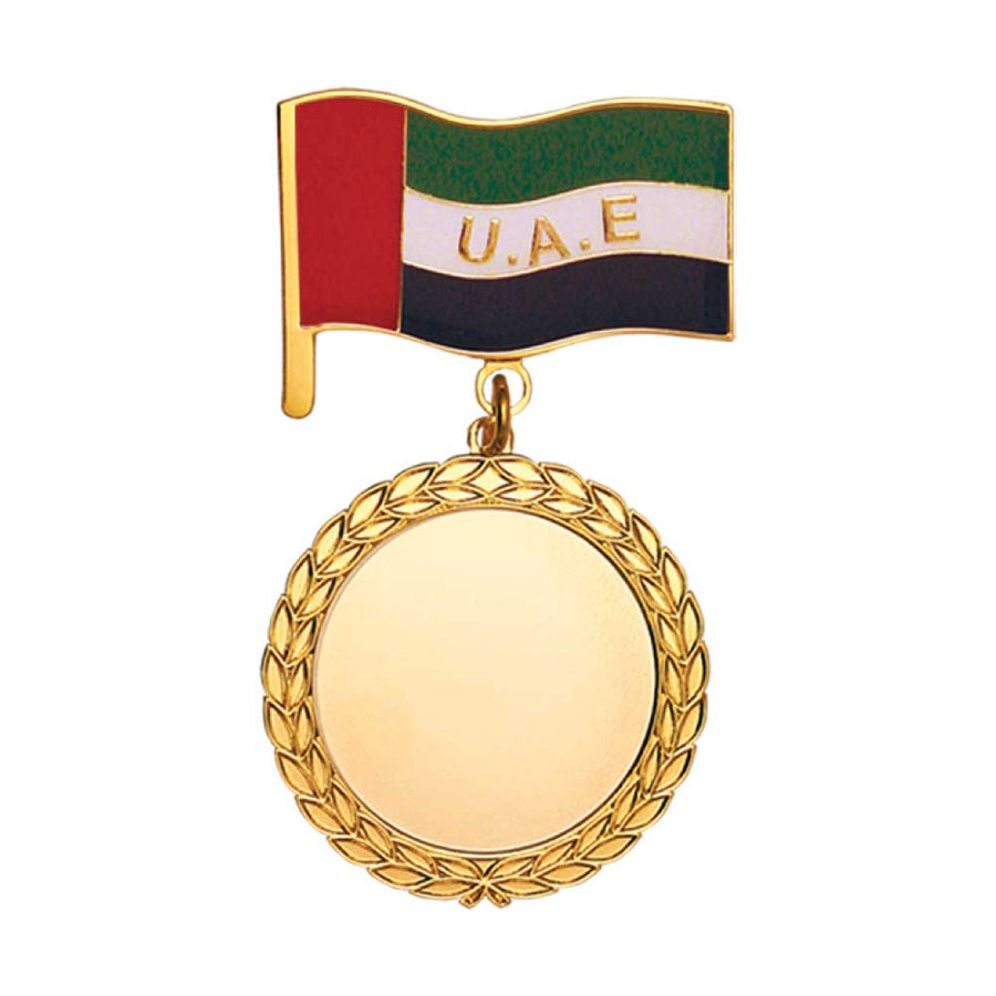 UAE Flag and Medal Badges | Corporate Recognition Gift – Yalla Printing UAE