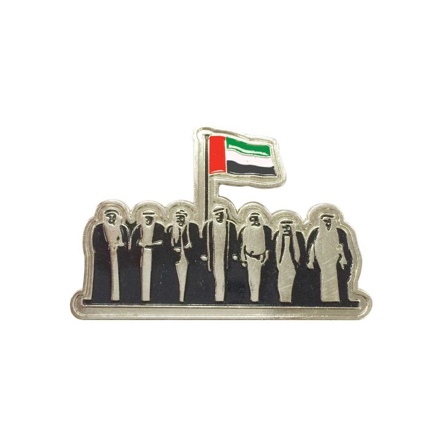 Custom Printed UAE Metal Badges With Magnet - Stainless Steel | Exhibitions, Conferences, Corporate Events | Yalla Printing UAE
