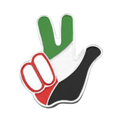 UAE Peace Sign Badges | Custom Packaging Printing | Free Design Support | Yalla Printing UAE