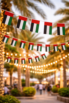 UAE_flags_at_golden_hour