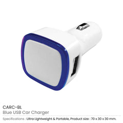 Custom Printed USB Car Chargers | Exhibitions, Conferences, Corporate Events | Yalla Printing UAE