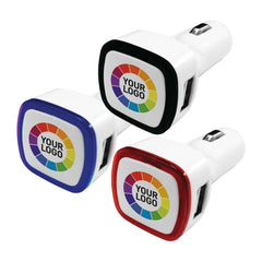 Custom Printed USB Car Chargers | Exhibitions, Conferences, Corporate Events | Yalla Printing UAE