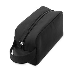 Multipurpose Utility Pouch in Black Polyester Fabric with Zipper and Webbing Handle | Custom Packaging Printing | Free Design Support | Yalla Printing UAE