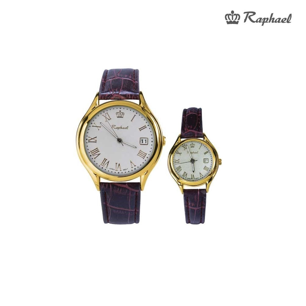 Custom Printed Golden Watches - Stainless Steel | Logo Branding Corporate Gift | UAE Delivery | Yalla Printing UAE