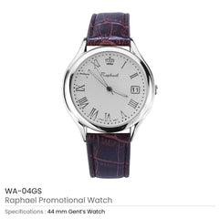 Custom Printed Silver Watches - Stainless Steel | Logo Branding Corporate Gift | UAE Delivery | Yalla Printing UAE