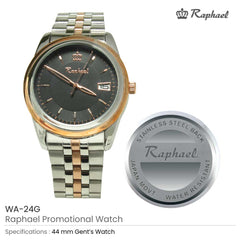 Custom Printed Casual Gents Watches - Stainless Steel | Logo Branding Corporate Gift | UAE Delivery | Yalla Printing UAE