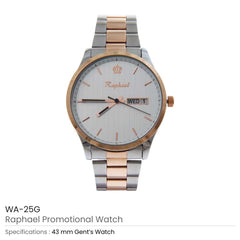 Custom Printed Wrist Watches 30 M - Stainless Steel | Exhibitions, Conferences, Corporate Events | Yalla Printing UAE