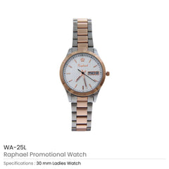 Custom Printed Wrist Watches 30 M - Stainless Steel | Exhibitions, Conferences, Corporate Events | Yalla Printing UAE