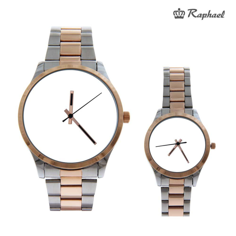Metal Logo Watch 43mm/30mm (SKU WA-25GP)