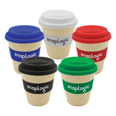 Wheat Straw Cups | Logo Branding Corporate Gift | UAE Delivery | Yalla Printing UAE