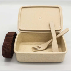 Custom Printed Wheat Straw Lunch Boxes | Custom Packaging Printing | Free Design Support | Yalla Printing UAE
