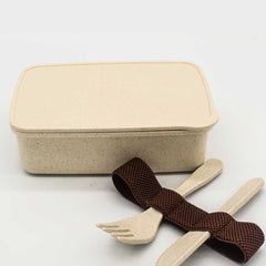 Custom Printed Wheat Straw Lunch Boxes | Custom Packaging Printing | Free Design Support | Yalla Printing UAE