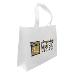 Custom Printed A4 White Non Woven Bags | Exhibitions, Conferences, Corporate Events | Yalla Printing UAE