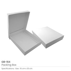 Custom Printed White Packaging Box 20 X 25 CM | Exhibitions, Conferences, Corporate Events | Yalla Printing UAE