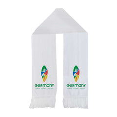 Custom Printed White Scarf - Premium Polyester Fabric | Premium Signage & Display Printing | Free Design Support | Yalla Printing UAE