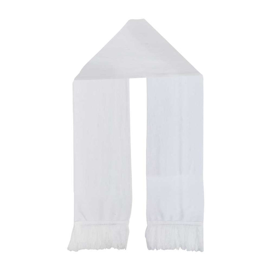Custom Printed White Scarf - Premium Polyester Fabric | Exhibitions, Conferences, Corporate Events | Yalla Printing UAE