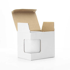 Custom Printed White Sublimation Mugs With Box 11 Oz - Ceramic | Custom Packaging Printing | Free Design Support | Yalla Printing UAE
