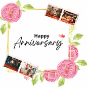 White Minimalist Anniversary Banner - Yalla Printing