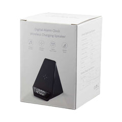 Custom Printed Wireless Charger Bt Speaker With Clock | Logo Branding Corporate Gift | UAE Delivery | Yalla Printing UAE