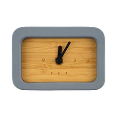Custom Printed Wireless Charger With Clock - Bamboo | Exhibitions, Conferences, Corporate Events | Yalla Printing UAE