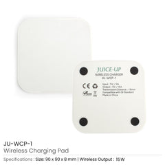 Custom Printed Wireless Charging Pads Compatible With Qi - Standards 15W | Logo Branding Corporate Gift | UAE Delivery | Yalla Printing UAE