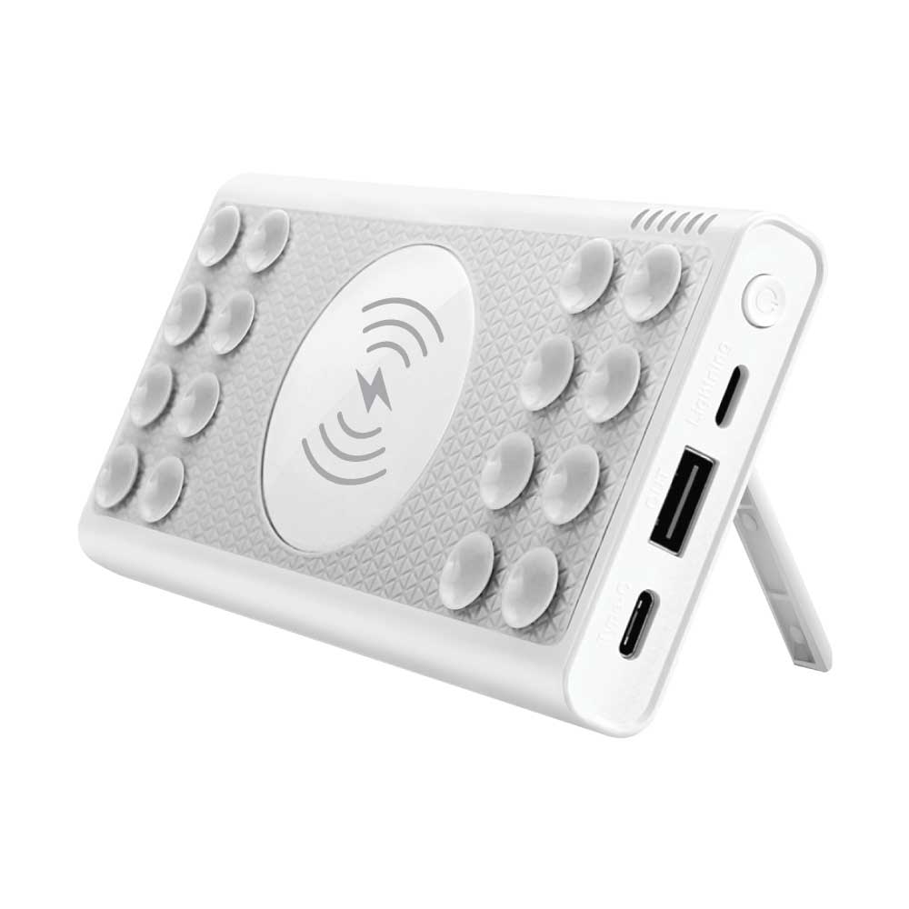 Custom Printed Wireless Power Bank 10000 Mah With Suction Cups | Logo Branding Corporate Gift | UAE Delivery | Yalla Printing UAE