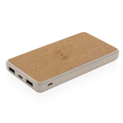 Custom Printed Wireless Powerbank 8000Mah | Logo Branding Corporate Gift | UAE Delivery | Yalla Printing UAE
